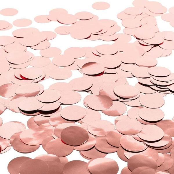 1.5Cm Round Rose Gold Foil Confetti  |   Round Confetti