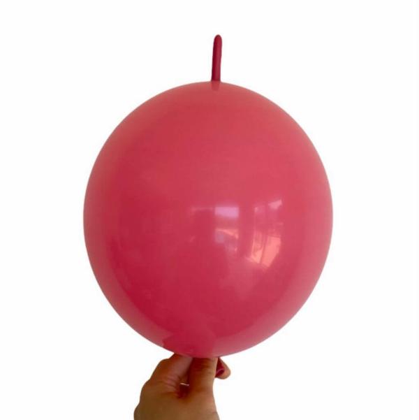 12-Inch Latex Linking Balloons 10Pk – Red  |   Tail Balloons