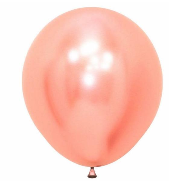 18-Inch Pearl Rose Gold Latex Balloon  |   Pearl Balloons