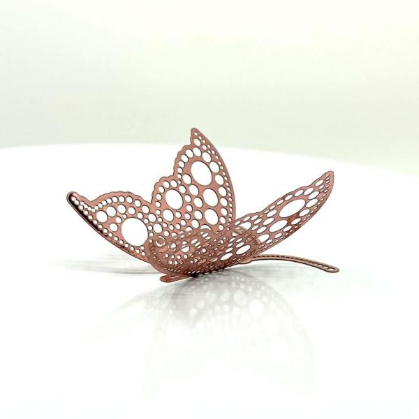 3D Removable Butterfly Wall Stickers 12Pk – Rose Gold  |   3D Butterfly Stickers