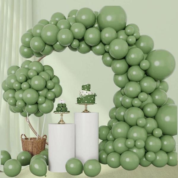 Avocado Green Latex Balloon Garland Diy Kit – 129Pcs  |   Balloon Garlands