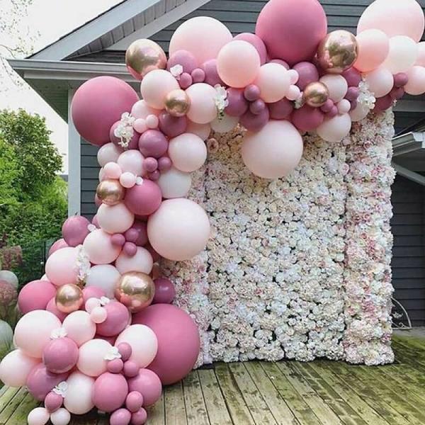 Balloon Garland Diy Kit 98Pcs – Retro Pink  |   Balloon Garlands