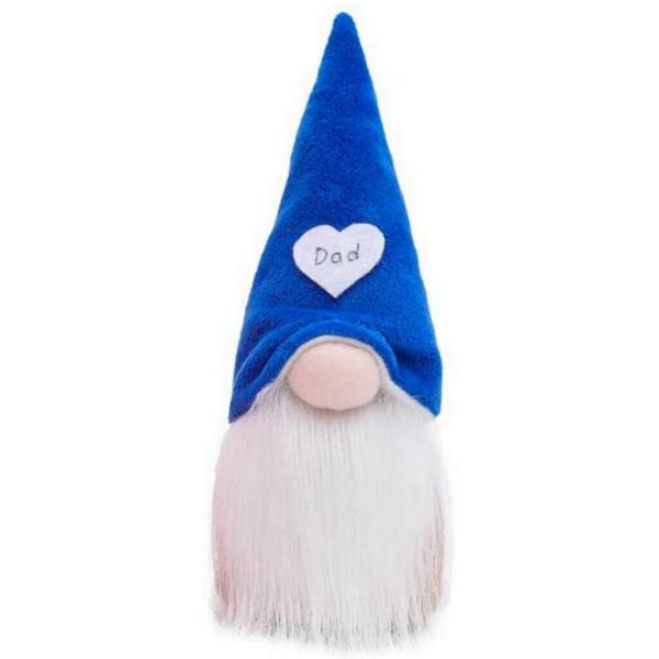 Blue ‘Dad’ Father’s Day Gnome  |   Gnomes