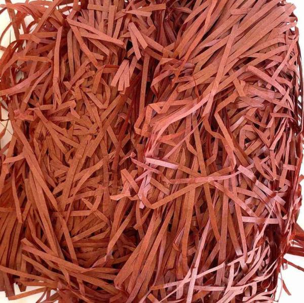 Burgundy Red Shredded Tissue Paper 50G  |   Shredded Paper