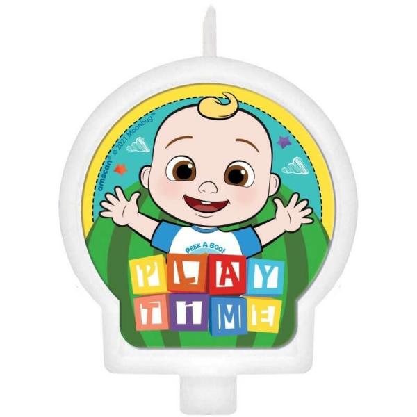 Cocomelon Play Time Birthday Candle  |   Candles