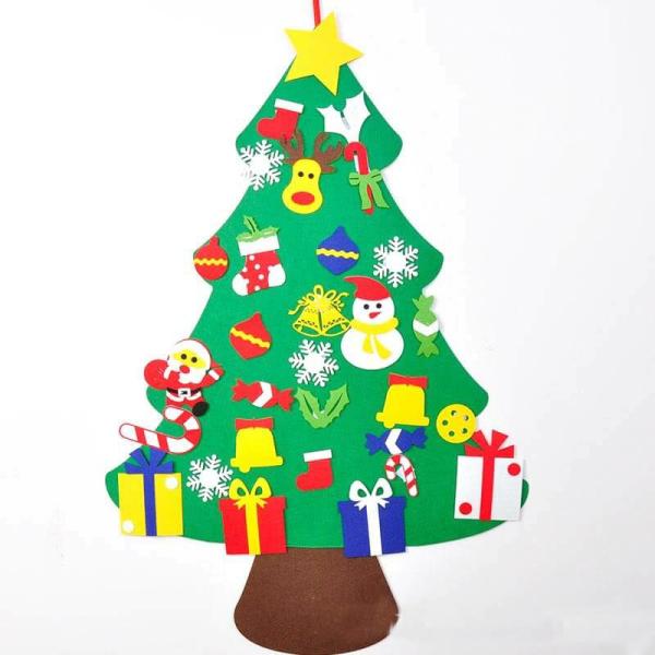 Diy Felt Christmas Tree Kit For Kids – Style R  |   Everlasting Bears