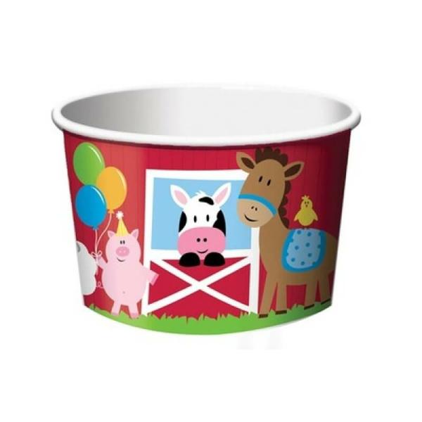 Farmhouse Fun Paper Treat Cups 6Pk  |   Party Cups