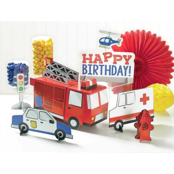 First Responders Table Decorating Centrepiece Kit  |   Table Centrepieces