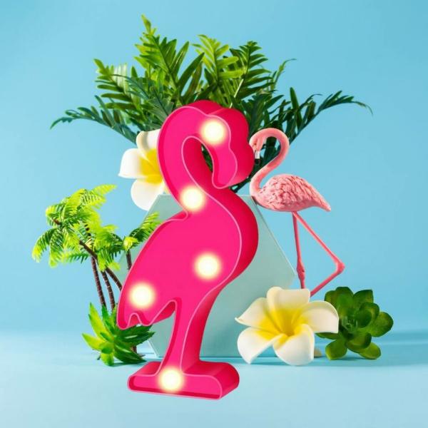 Hot Pink Flamingo Led Light  |   Led Lights