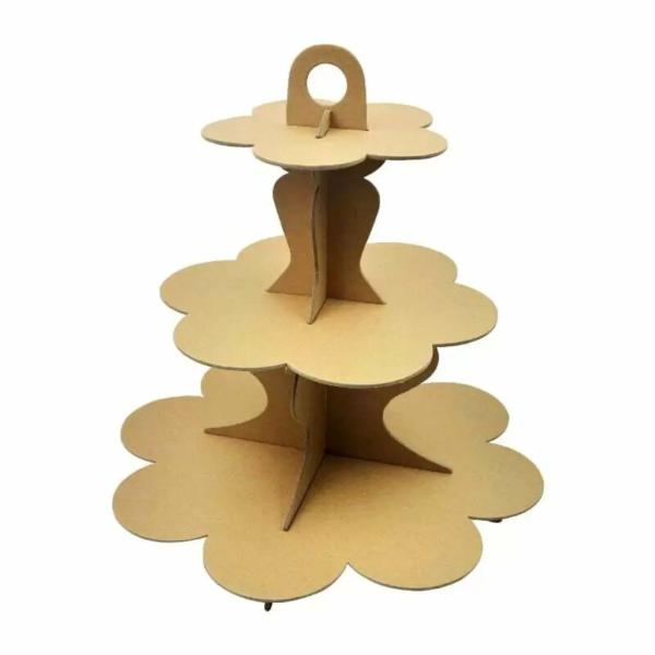 Kraft 3 Tier Cupcake Stand  |   Cake Stands