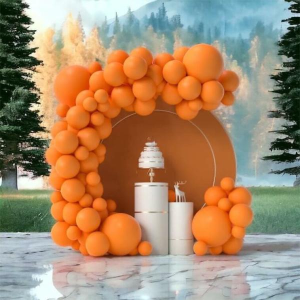 Latex Balloon Garland Diy Kit 86Pcs – Orange  |   Balloon Garlands