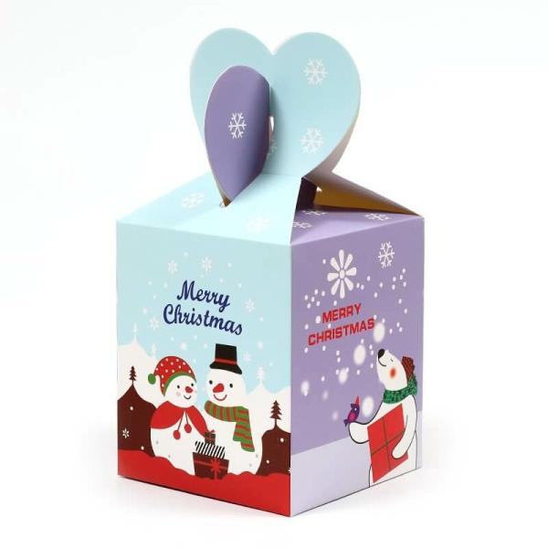 Light Blue Snowman & Polar Bear Treat Boxes 5Pk  |   Treat Boxes & Bags