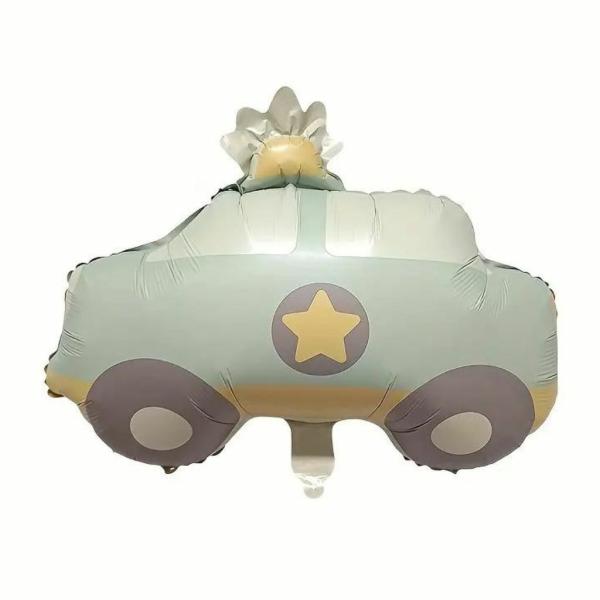 Matte Frosted Retro Car Foil Balloon  |   Shaped Balloons