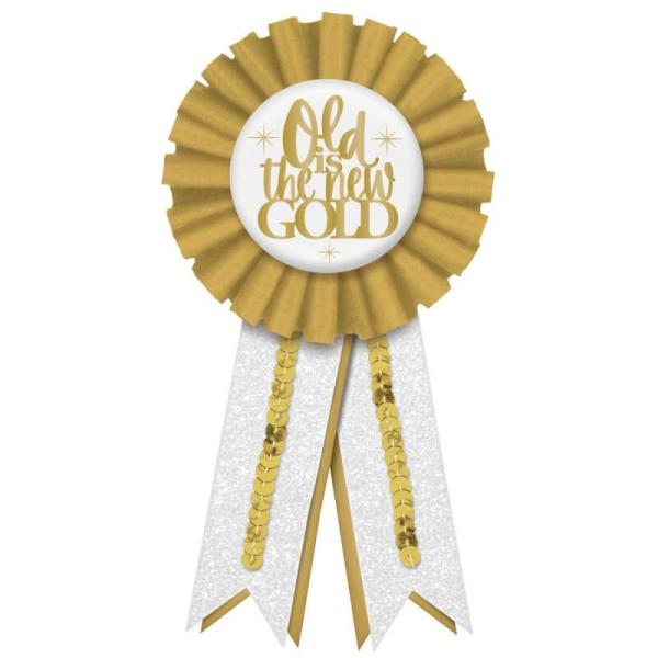 Over The Hill Golden Age Award Ribbon  |   Award Ribbons