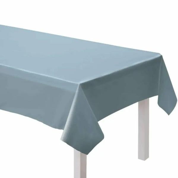 Pastel Blue Paper Tablecover  |   Table Covers