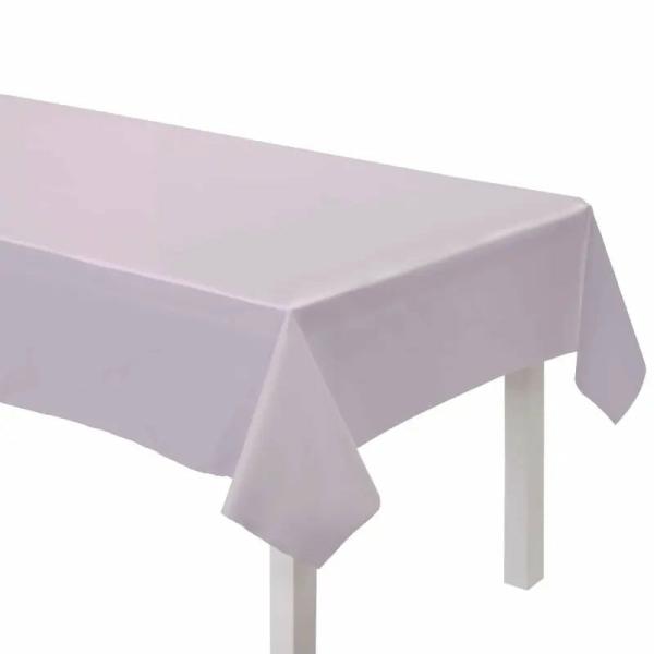 Pastel Lilac Paper Tablecover  |   Table Covers