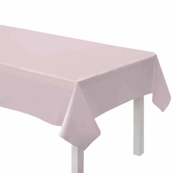 Pastel Pink Paper Tablecover  |   Table Covers