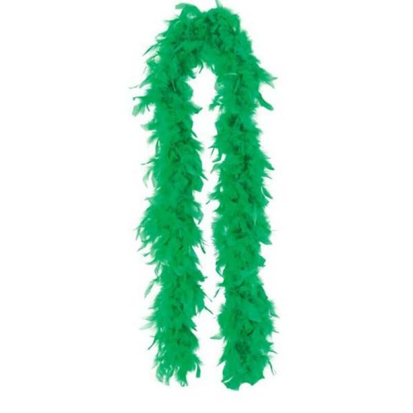 Real Feather Boa – Green  |   Party Ties