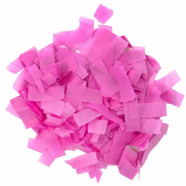 Rectangular Paper Confetti Table Scatters – Hot Pink  |   Rectangular Confetti