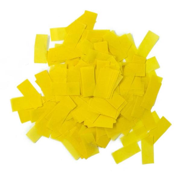 Rectangular Paper Confetti – Yellow  |   Rectangular Confetti