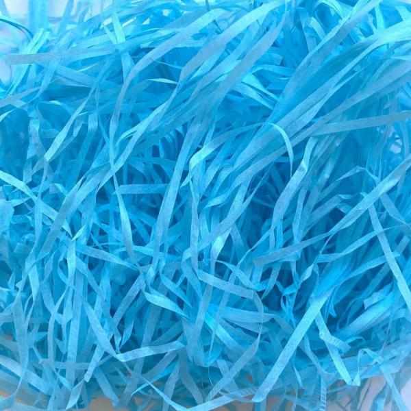 Shredded Tissue Paper 50G Bag – Turquoise Blue  |   Shredded Paper