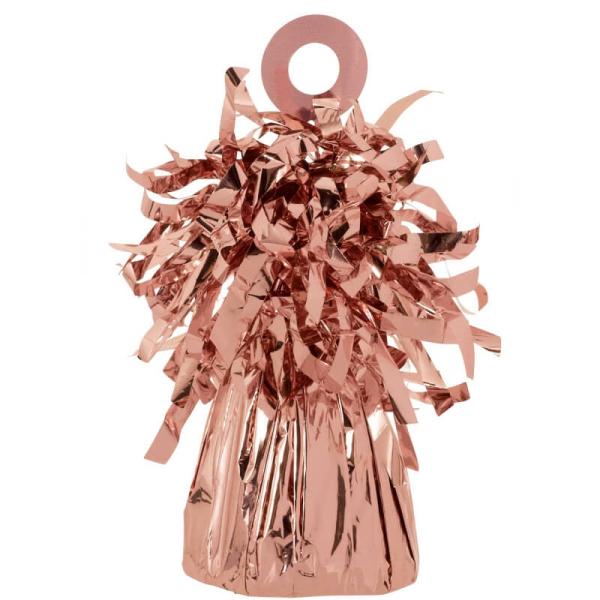 Small Foil Balloon Weight – Rose Gold  |   Balloon Weights