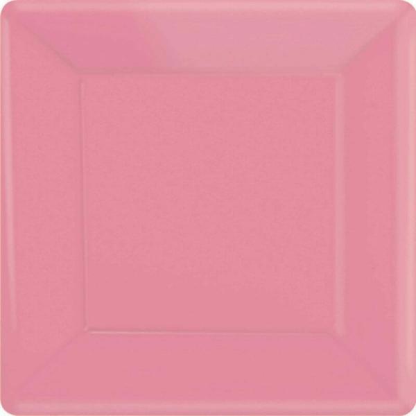 Square Paper Plates 26Cm – New Pink  |   Party Plates