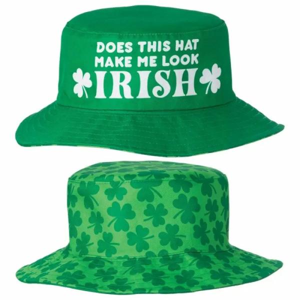 St Patrick’s Day Reversible Bucket Hat  |   Party Hats