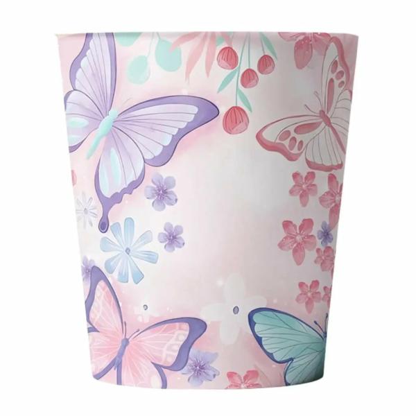 Watercolour Floral Butterfly Paper Cups 10Pk  |   Party Cups