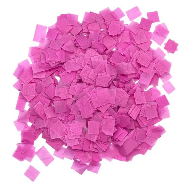 Square Paper Confetti Table Scatters – Hot Pink  |   Paper Confetti