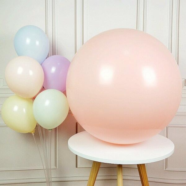 24-Inch Pastel Peach Latex Balloon  |   Pastel Balloons