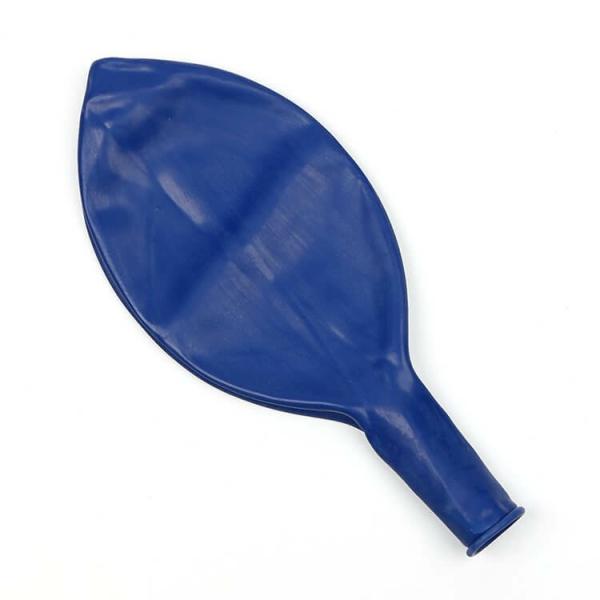 24-Inch Round Dark Blue Latex Balloon  |   Plain Colour