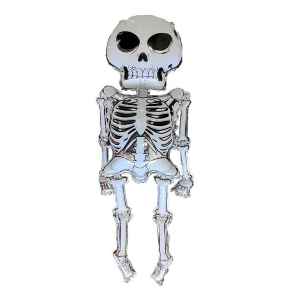 Halloween Skeleton Shaped Foil Balloon  |   Shaped Balloons